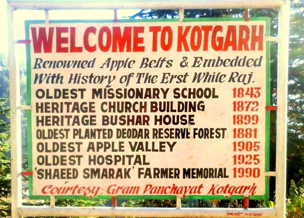 Kotgarh History
